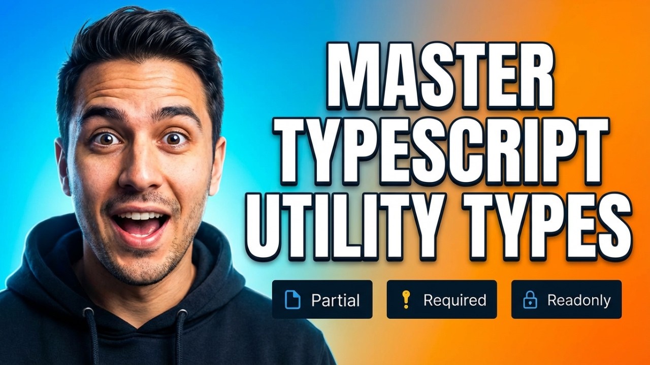 Utility Types in TypeScript | Pick, Omit & Record Explained - YouTube
