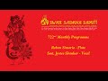 722nd swar sadhna samiti monthly program