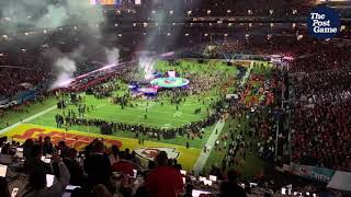Before Jlo And Shakira Hit The Stage Super Bowl 54 Halftime Show Timelapse Of Construction