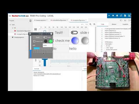 ROBO Pro Coding controls ftDuino