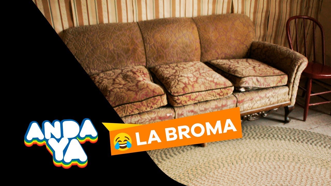 LA BROMA DE ANDA YA: San Bernardino y el sofá destrozado
