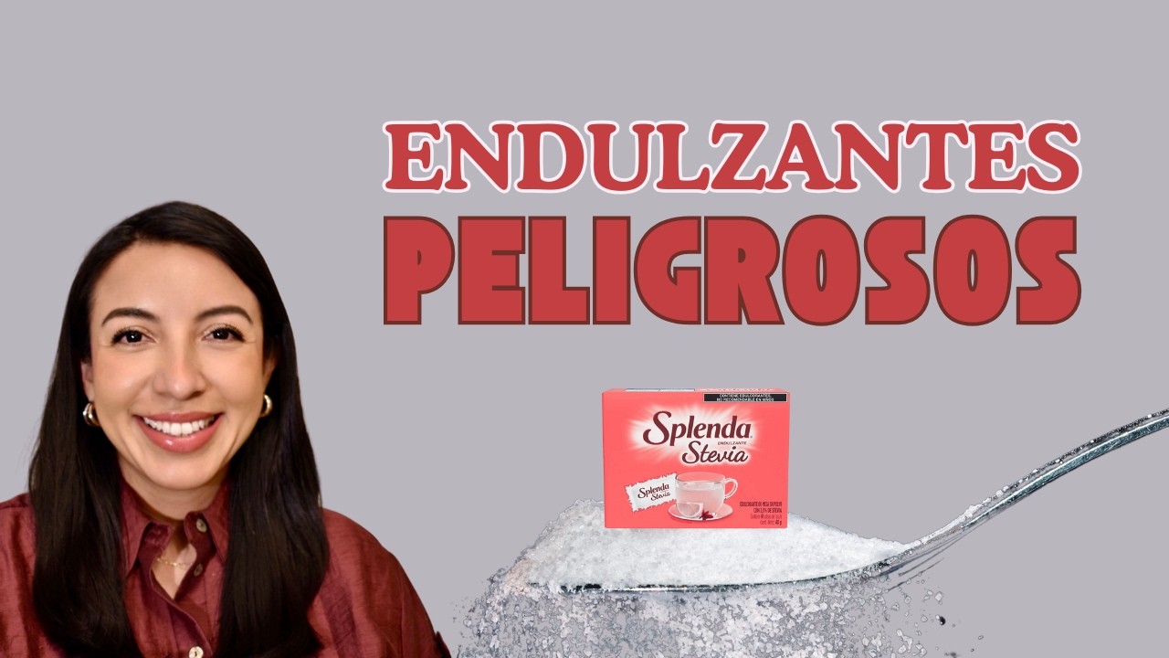 Los peores endulzantes para la DIABETES.