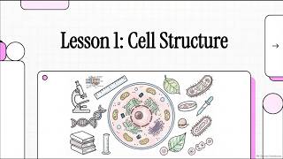 Cambridge AS 9700 Lesson 1  Cell Structure