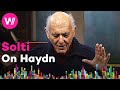 Capture de la vidéo Haydn - The Creation: Interview With Conductor Georg Solti On The Bavarian Radio Symphony Concert