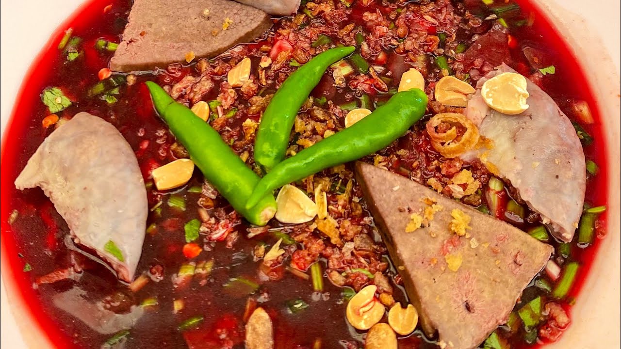 เลือกแปลงหมู สูตรนครพนม(วิธีทำ)