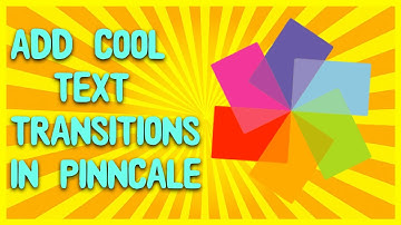 How To Add Text & Title Effects In Pinnacle Studio 22