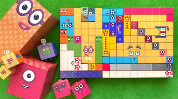 Looking for Numberblocks NEW 3394 Puzzle Tetris Shape | ASMR chirping of birds