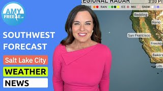 🌤️🌩️ Weather Whiplash! Salt Lake City & Southwest Weekly Outlook | Amy Freeze