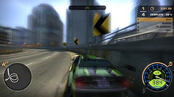 NEED FOR SPEED MOST WANTED 2005 WORLD LOOP 4:19 RECORD FASTEST EVER TIME