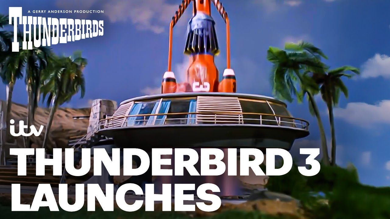 Every Thunderbird 3 Launch in Thunderbirds 🚀 | Classic International Rescue Moments