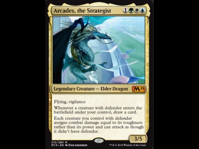 wall deck mtg commander Arcades EDH | Defender Tribal Deck you can easily attack with an army of 6/6 or stronger creatures by turn 5 My Commander deck wall :