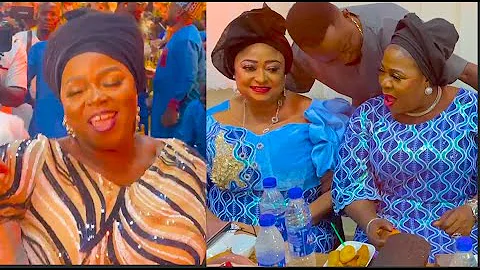 Ronke Oshodi Oke, Yetunde Wunmi,Madam Saje, Dancing At Jigan Babaoja  Birthday