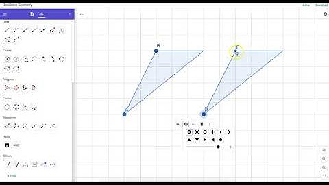 Using GeoGebra