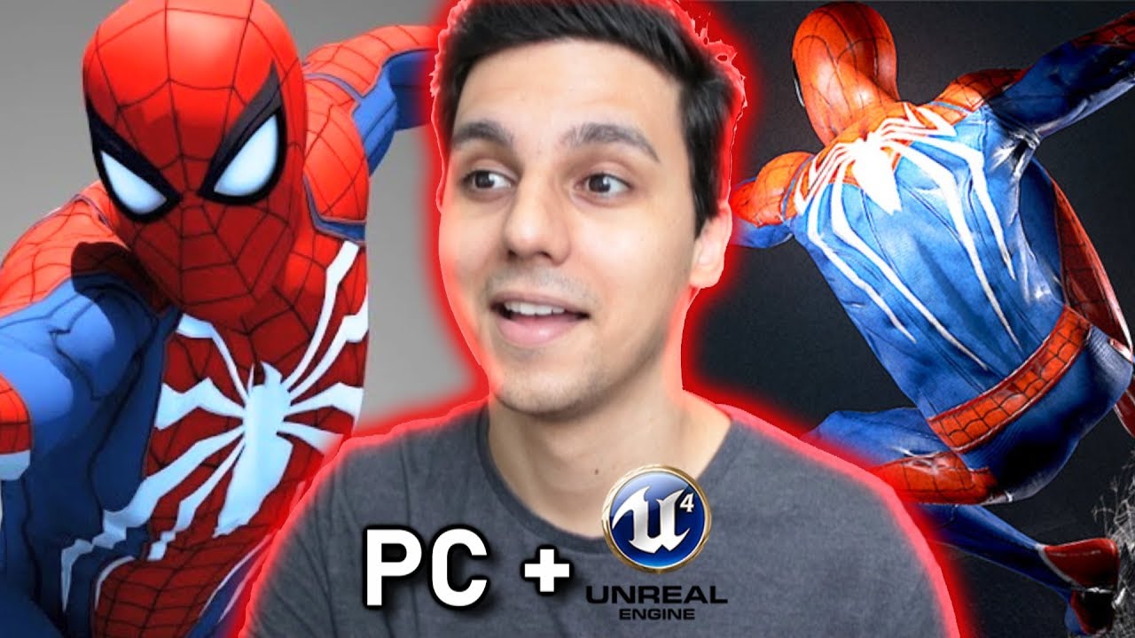 O JOGO DO HOMEM ARANHA PS4 PARA PC CRIADO TOTALMENTE POR FÃ, Os caras são  incríveis 