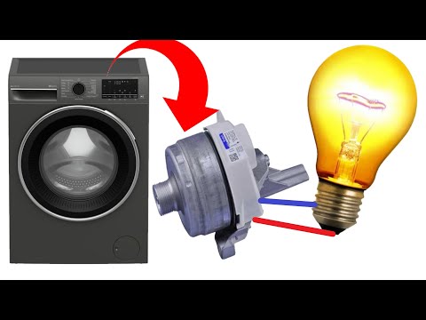 How to Use a Washing Machine&rsquo;s Brushless Motor as a Generator /Askoll Motor to Generator