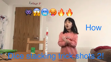 Dice Stacking Trick Shots 2 | Toxtrickshots