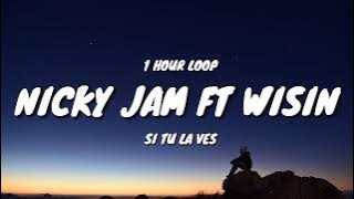 Si Tú La Ves - Nicky Jam Ft Wisin (1 HOUR LOOP) [TikTok song]