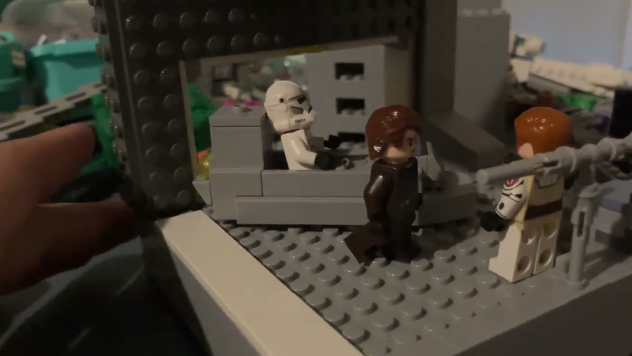 I’m building Star Wars: The Clone Wars in Lego 