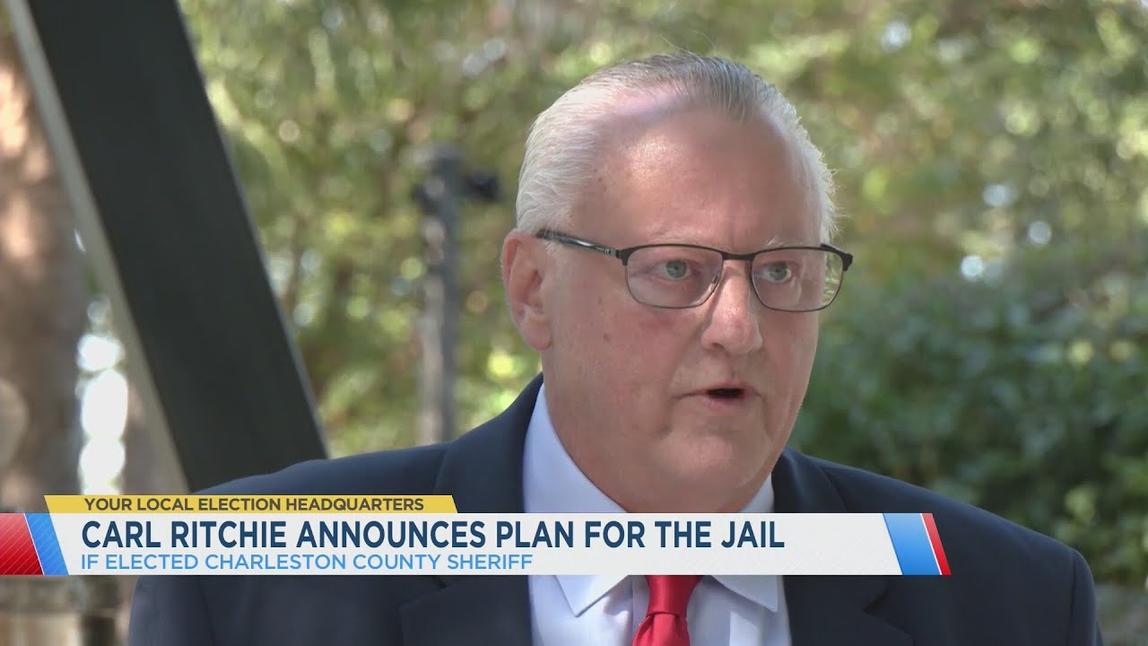 Carl Ritchie announces plan for Al Cannon Detention Center