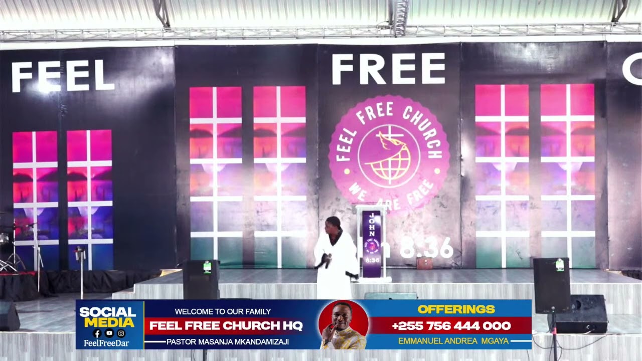 LIVE: IBADA YA JUMAPILI | FEEL FREE CHURCH HQ | BISHOP MASANJA MKANDAMIZAJI