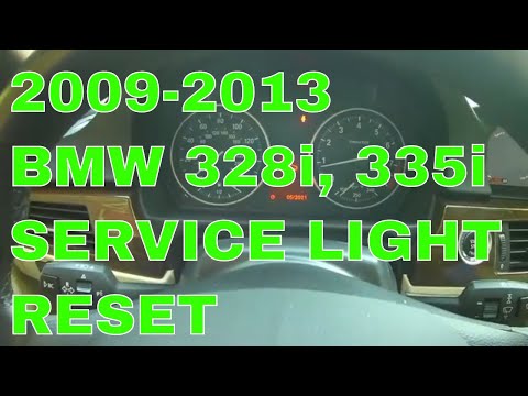 How to RESET 2009-13 BMW 328i, 335i SERVICE Light - Quick and simple!