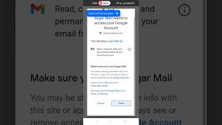 Sugar Mail: Gmail OAUTH2 screenshot 2