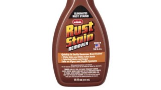 How To Remove Rust Stains From Carpet with Walmart Whink Rust Remover $4.99 for 16 oz. Bottle