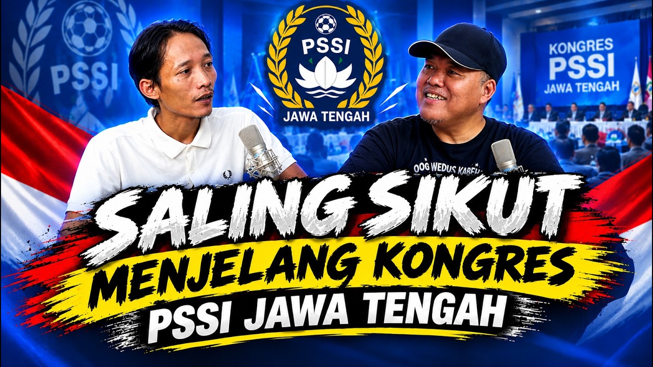 SALING SIKUT MENJELANG KONGRES PSSI JAWA TENGAH || Bersama Gus Usman Arrumy & Pak Edi Sayudi