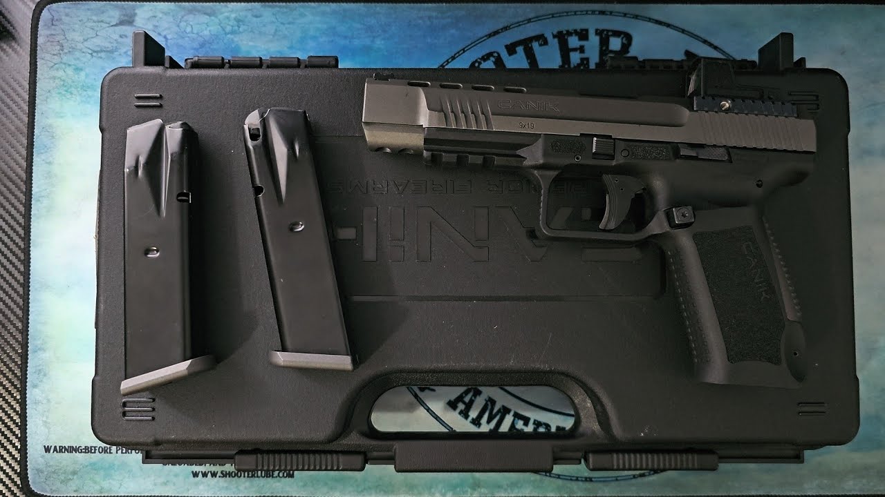 Canik Tp9sfx 9mm pistol review