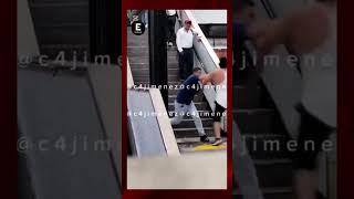 Le Dan Descontón En El Metro Cdmx, Dicen Que Por Andar De Bravucón