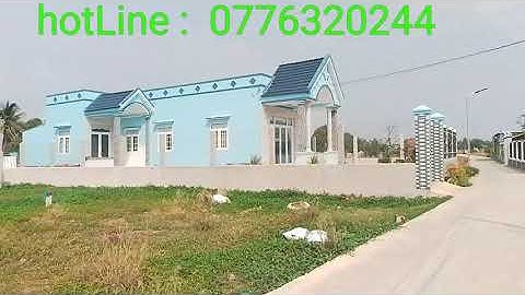 Bán Đất Thổ cư mặt Tiền đường , mỷ Lộc cần giuộc 5,3m x 22,3m giá 1 tỷ 250tr | BĐS cần giuộc long an