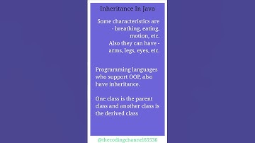 Simple Explanation of Inheritance | Java Programming Language | #shortsvideo #shortsfeed #coding
