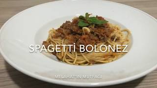 SPAGETTİ BOLONEZ l NEFİS BOLONEZ SOSLU KIYMALI MAKARNA   İtalyadan masaniza