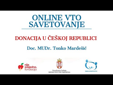 CENTAR ZA VANTELESNU OPLODNJU: Dr Tonko Mardešić - DONACIJA U ČEŠKOJ REPUBLICI