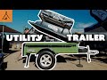 The Compact, Go-Anywhere, Utility Trailer - @SPACE_Trailers at @OverlandExpo Mountain West 2022