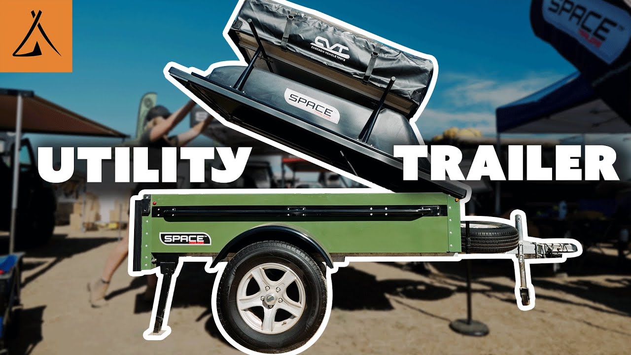 The Compact Go Anywhere Utility Trailer SPACE Trailers At The compact go anywhere utility trailer space trailers at