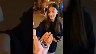 She Is Agree Condom Hand Reaction Video