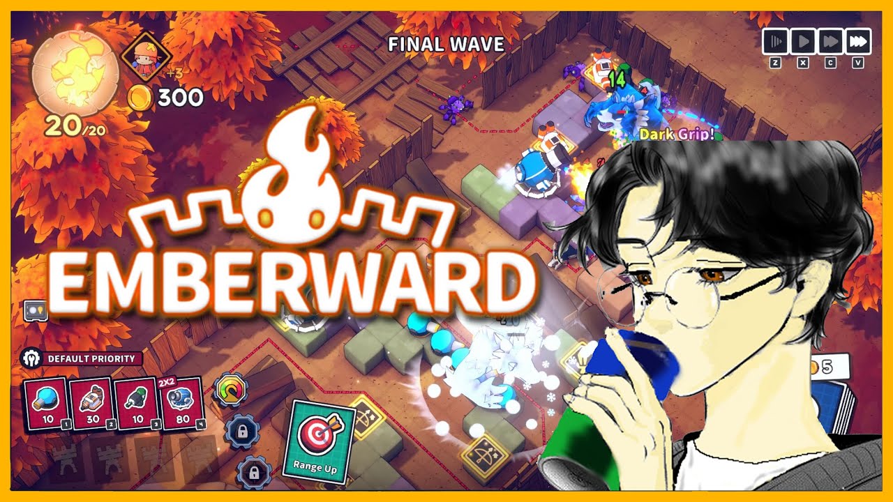 【LIVE】Let's chtt chat a bit and play tower defense | Emberward #1 - YouTube