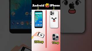 Android phone vs iPhone 😱 #shorts #viral #facts #iphone #android