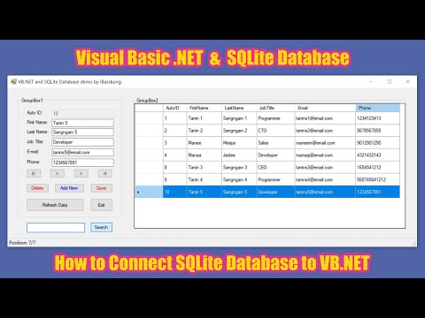 Vidéo: Comment ajouter SQLite à Visual Studio 2017 ?