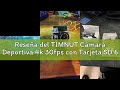 Reseña del TIMNUT Cámara Deportiva 4k 30fps con Tarjeta SD 64G, 131ft Cámara Acuatica Cámaras Video