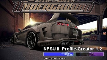 NFSU 2 -Создатель профиля/Profile creator