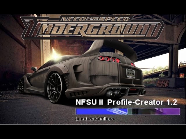 NFS:U2 Profile Creator [Need for Speed: Underground 2] [Modding Tools]