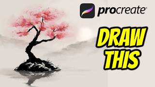 Cherry Blossom PROCREATE TUTORIAL 281