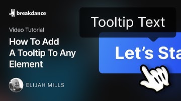 How To Add A Tooltip To Any Element In WordPress With Breakdance