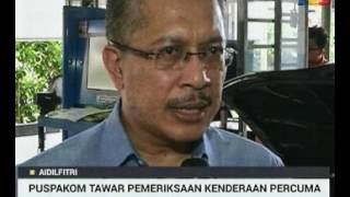 Buletin Utama TV3 l 18 Jun 2017 l PUSPAKOM tawar pemeriksaan kenderaan percuma