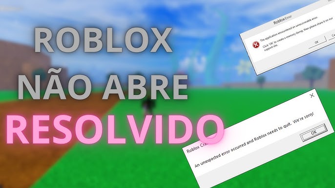 PROBLEMA DO ROBLOX NÃO INSTALA NO PC - RESOLVIDO 