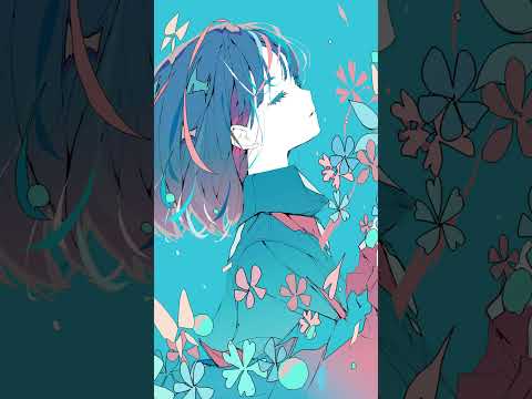 最終的な線画と完成した絵。　♫-カトラリー/有機酸　#イラストメイキング #イラスト #artのサムネイル