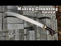 ♻️ Making Ginunting Sword - Traditional Filipino Weapons (Stock Removal)