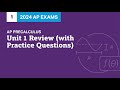 1  unit 1 review with practice questions  practice sessions  ap precalculus